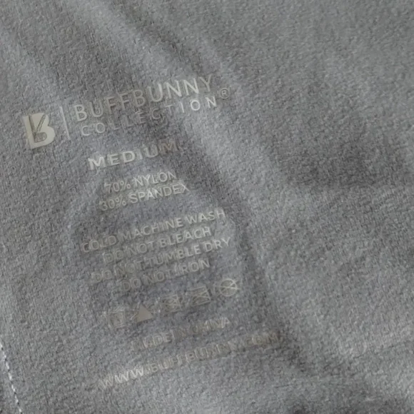 Buffbunny Poshknit Sports Bra - Sterling Blue - Picture 3 of 3